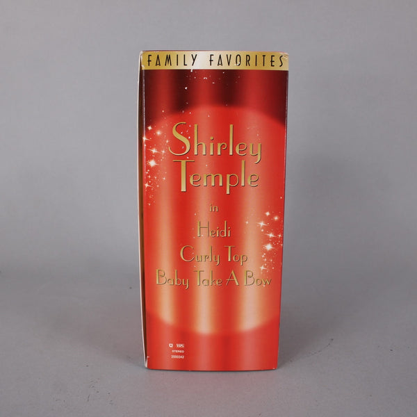 Fox VHS Family Favorites Shirley Temple Triple Pack VHS
