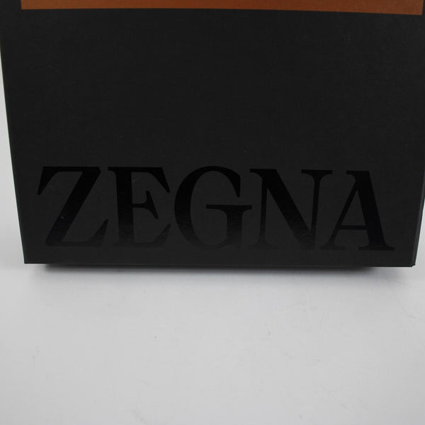 Zegna 14 x 10 x 3 Black Tan Pull Out Gift Box