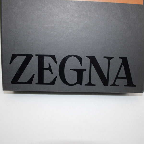 Zegna 14 x 10 x 3 Black Tan Pull Out Gift Box