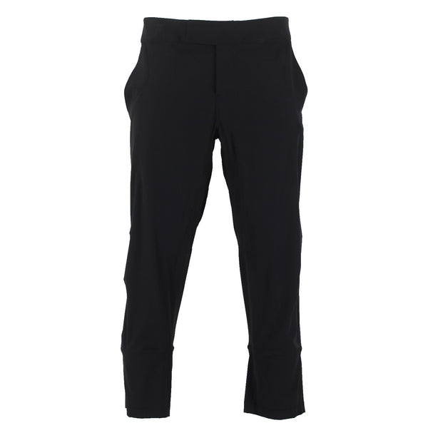 Lululemon Pant Sz 36 Black Pockets Straight Leg Nylon Spandex Pant
