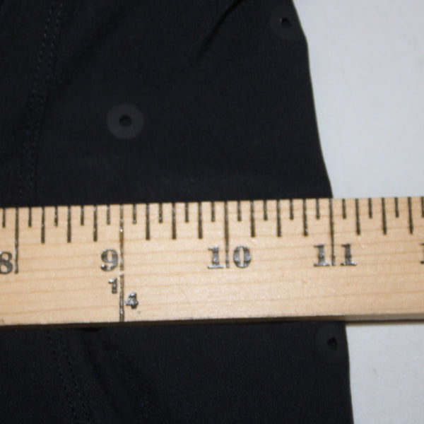 Lululemon Pant Sz 36 Black Pockets Straight Leg Nylon Spandex Pant
