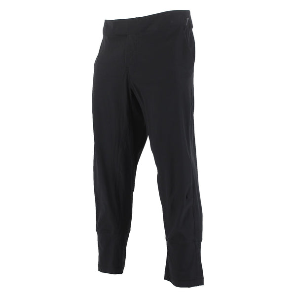 Lululemon Pant Sz 36 Black Pockets Straight Leg Nylon Spandex Pant