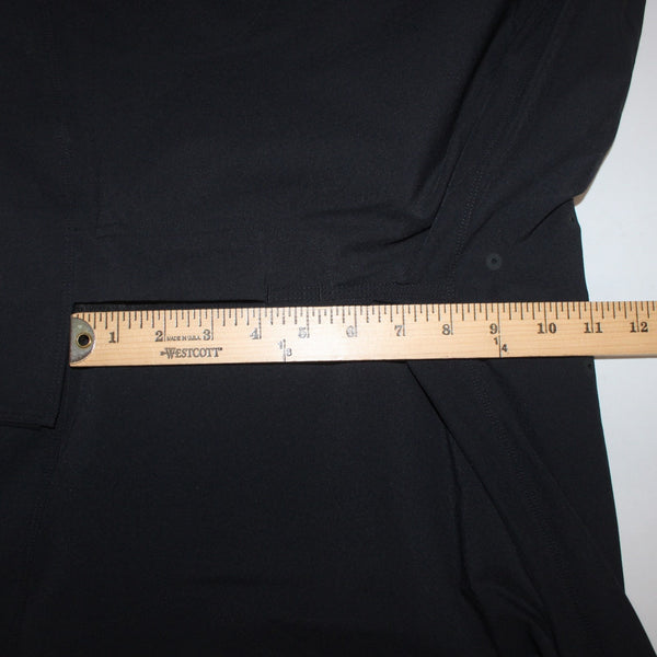 Lululemon Pant Sz 36 Black Pockets Straight Leg Nylon Spandex Pant