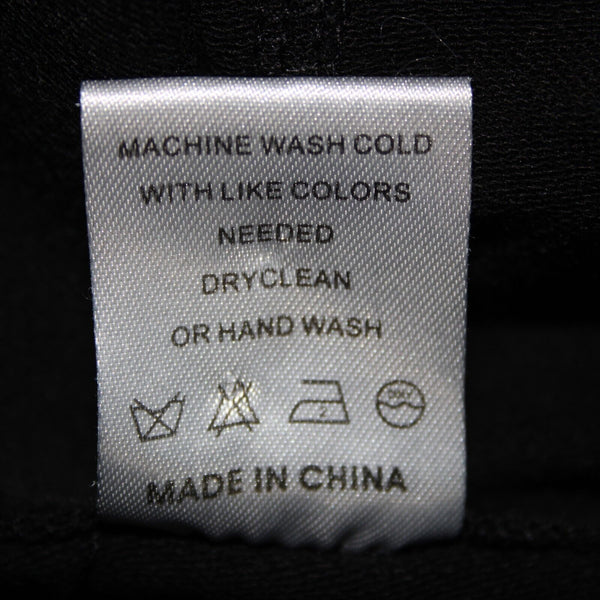 Dandify Black Multi Color Hooded Cat Kitten No Fabric Label Dress