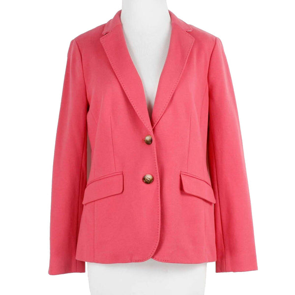 Talbots NEW $150 Aberdeen Sz 8 Coral Pink Lined Cotton Nylon Poly Jacket