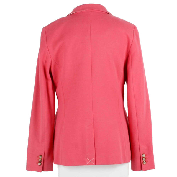 Talbots NEW $150 Aberdeen Sz 8 Coral Pink Lined Cotton Nylon Poly Jacket