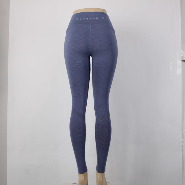 Alphalete AW Pant Sz XS x 27 Blue Pull On Skinny Polyamide Poly AW Pant