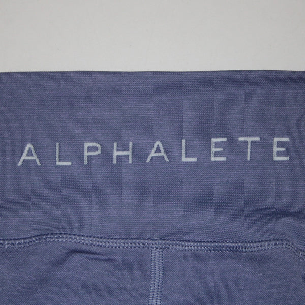 Alphalete AW Pant Sz XS x 27 Blue Pull On Skinny Polyamide Poly AW Pant