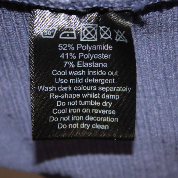 Alphalete AW Pant Sz XS x 27 Blue Pull On Skinny Polyamide Poly AW Pant