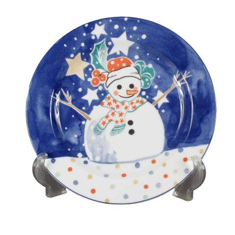 Noritake Epoch 9" X 1" Mr. Snowman E115 Plate