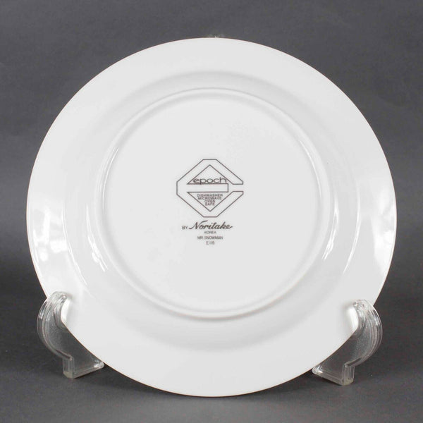 Noritake Epoch 9" X 1" Mr. Snowman E115 Plate