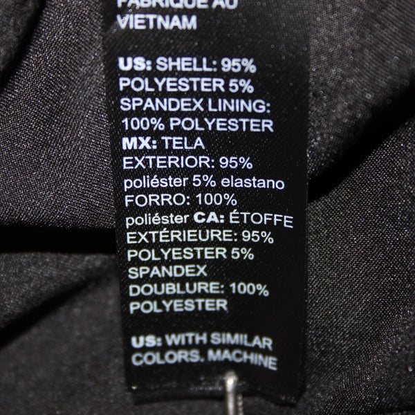 White House Black Market NEW $140 Sz 6 Black Zipper Pkt Poly Spandex Moto Jacket