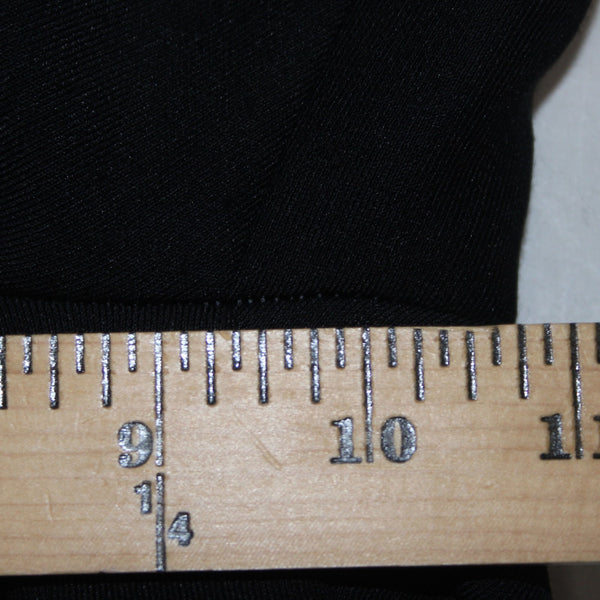 Bogner Pant Ski Vtg Sz 8 x 26 Black Zipper Stirrup Nylon Elastane Pant