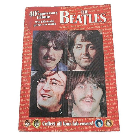 The Beatles Hologram Cover John 40th Anniversary Tribute 2003 Mini Mags