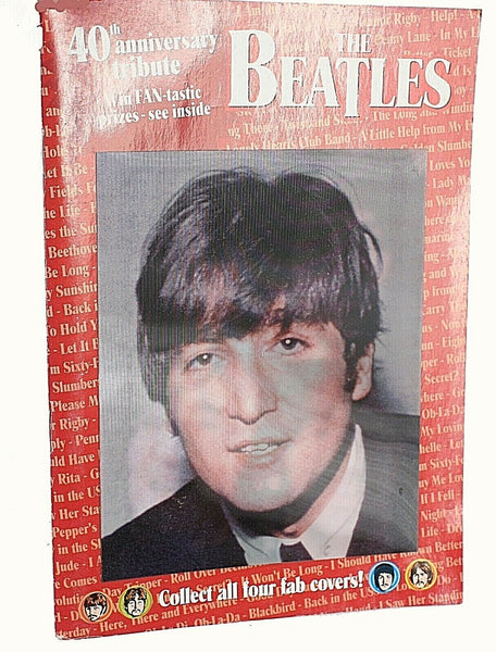 The Beatles Hologram Cover John 40th Anniversary Tribute 2003 Mini Mags