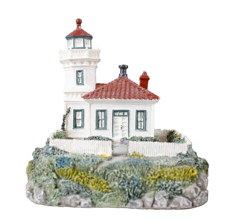 Spencer Collin 4 X4 Mukilteo Light WA Limited Edition 388/5000 Signed Lighthouse