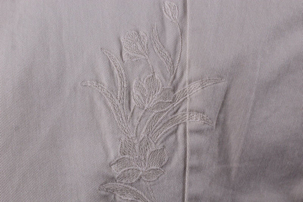 Ann Taylor LOFT NEW $60 Sz 6 x 27 GF Chino Tan Embroidered Raw Edge Pant