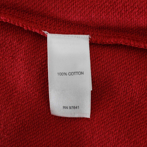 J Jill NEW $79 Sz LP Red Front Pocketed 100% Cotton Knit Dress