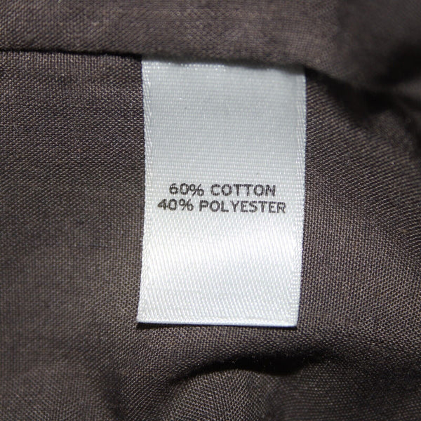 Trouve Sz S Metallic Dark Silver Padded Shoulders Cotton Polyester Crop Jacket