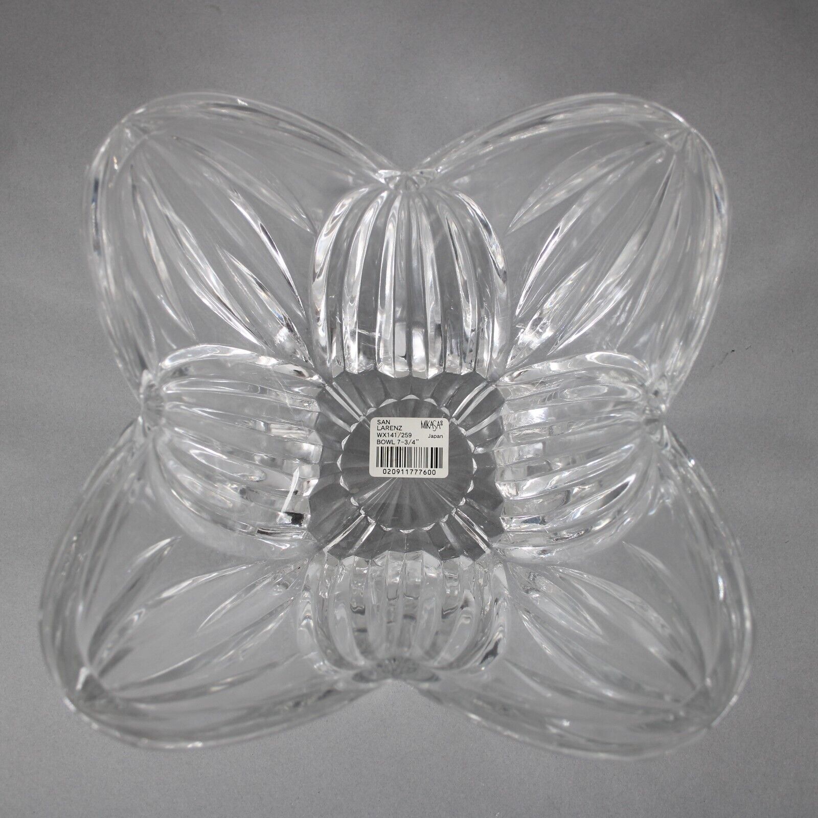 Mikasa San Larenz Crystal 7-3/4" Bowl