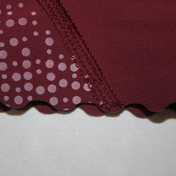 Lululemon AW Pant Sz 6 x 25 Brick Red Pink Pull On Nylon Lycra Elastane AW Pant