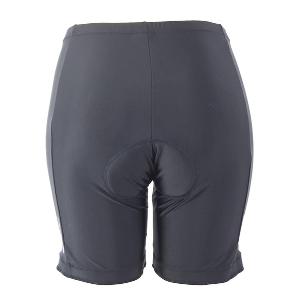Canari AW Shorts Sz Sz M x 7 Black Elastic Waist Butt Bike Padding Poly Spandex