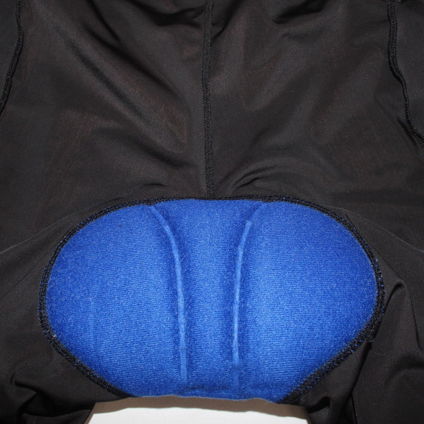 Canari AW Shorts Sz Sz M x 7 Black Elastic Waist Butt Bike Padding Poly Spandex