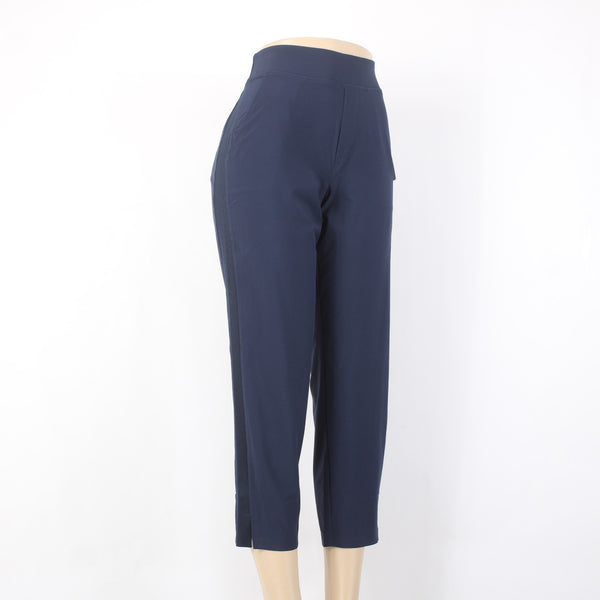 Athleta AW Capri Pant NEW Sz 6P x 26 Navy Blue Brooklyn Ankle AW Capri Crop Pant