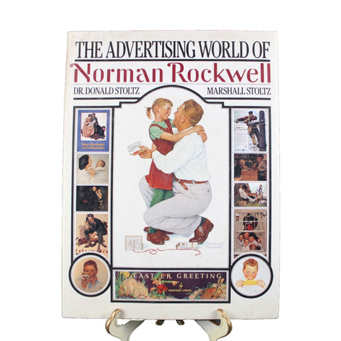 The Advertising World Of Norman Rockwell By Donald & Marshall Stoltz Book