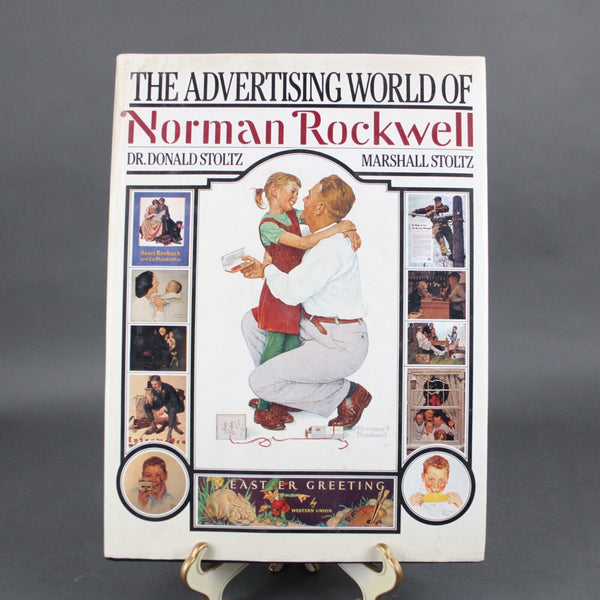 The Advertising World Of Norman Rockwell By Donald & Marshall Stoltz Book