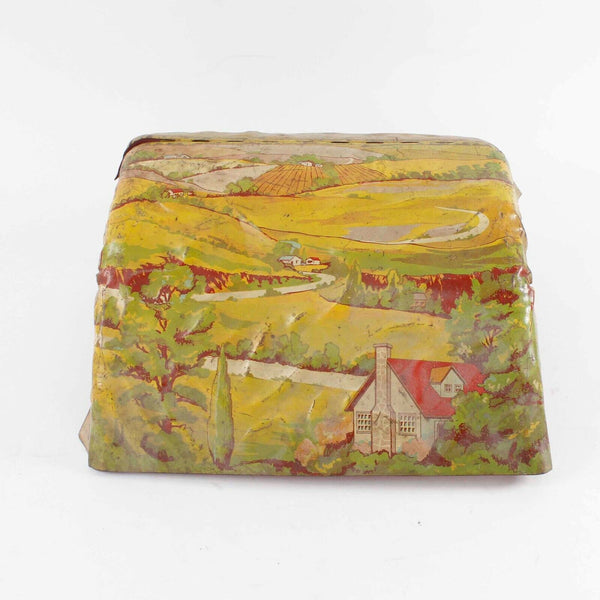 Marx Vintage Roy Rogers Double R Bar Ranch 11 x 5 x 6 Painted Tin Barn