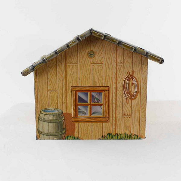 Marx Vintage Roy Rogers Double R Bar Ranch 11 x 5 x 6 Painted Tin Barn