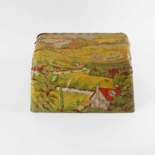 Marx Vintage Roy Rogers Double R Bar Ranch 11 x 5 x 6 Painted Tin Barn