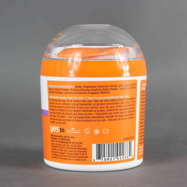 Yes To Carrots Nutrition Boosting For Depleted Skin Dry Powder To Clay Mask