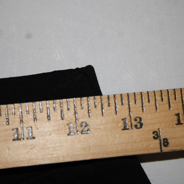 Carmin Sz S x 26 Black Gold Silver Studs Elastic Waist Cotton Polyester Pant