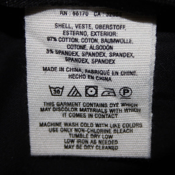 Cartonnier Sz 2 Black Cotton Spandex Blend Belted Pocket Bohemian Trouser Pants
