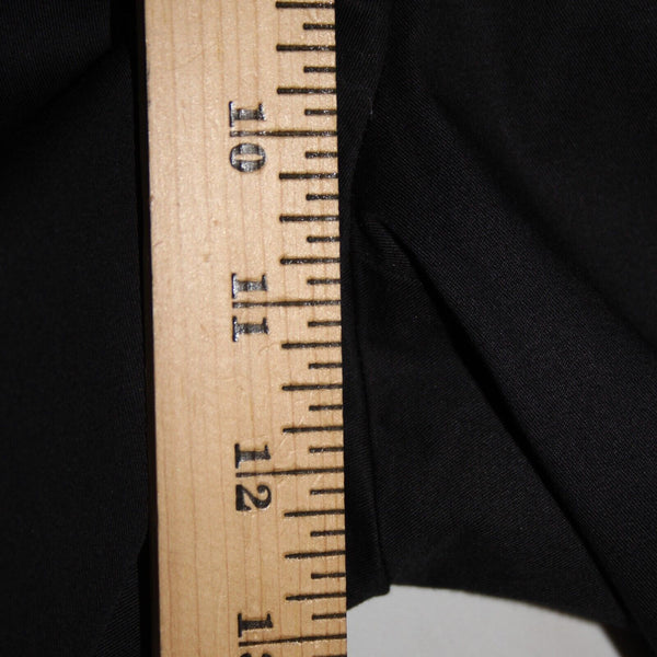Cartonnier Sz 2 Black Cotton Spandex Blend Belted Pocket Bohemian Trouser Pants
