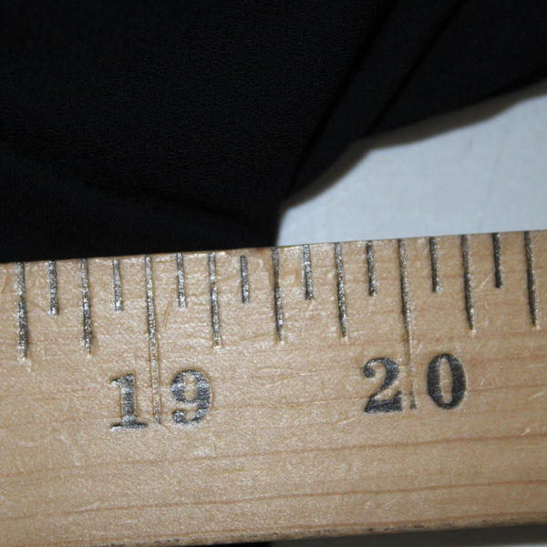 Red Dolly Top NEW $33 Sz S Black V Neck Peplum 100% Polyester Top