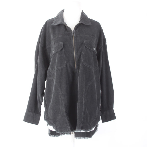 Offline Jacket NEW $65 Sz SP Black Corduroy Collared Pockets 100% Cotton Jacket