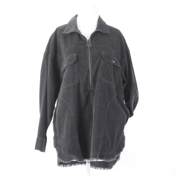 Offline Jacket NEW $65 Sz SP Black Corduroy Collared Pockets 100% Cotton Jacket