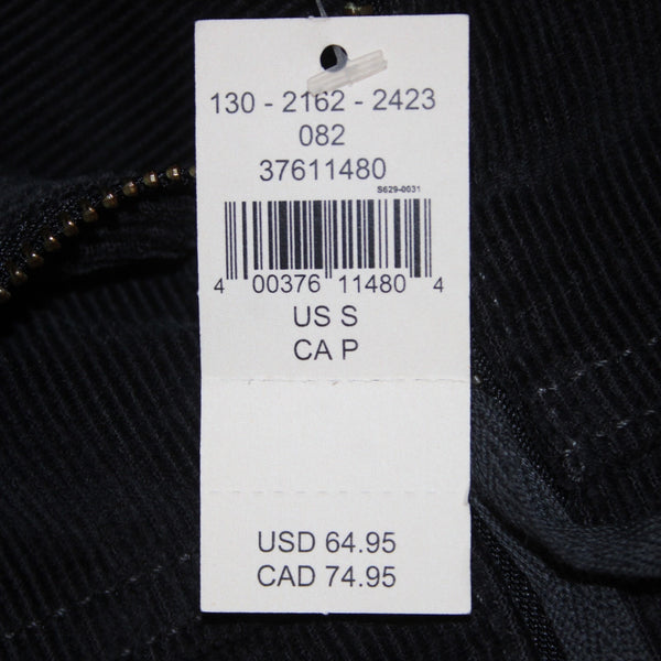 Offline Jacket NEW $65 Sz SP Black Corduroy Collared Pockets 100% Cotton Jacket