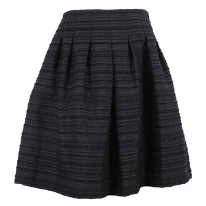 Talbots NEW $139 Sz 8P Black Sparkle Flowy Lined Polyester Nylon Skirt