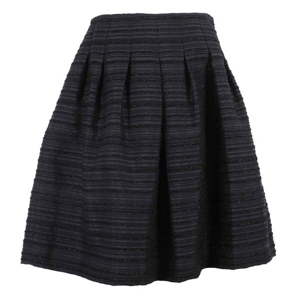 Talbots NEW $139 Sz 8P Black Sparkle Flowy Lined Polyester Nylon Skirt