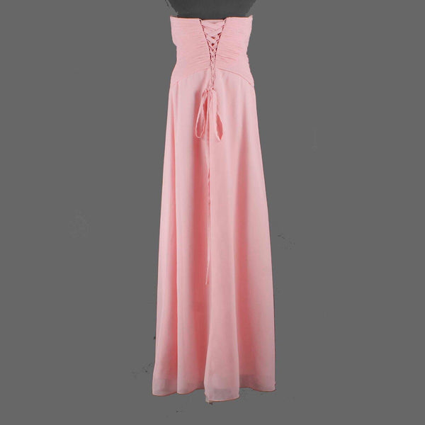 Modern Maids NEW $188 Sz 10 Pink M1953 FL Rhinestones Ruffle Bolero Maxi Dress