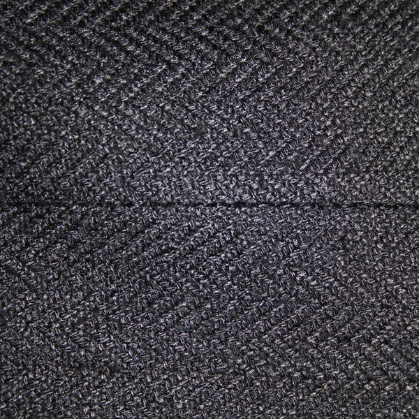 Hardy Ames Savile Row Sz 41R Black Collared Buttons Pockets 100% Silk Blazer