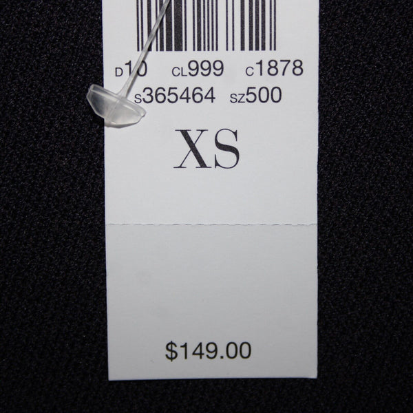 Ann Taylor NEW $149 Sz XS Blue White Tight Knit Fit Flare Rayon Nylon Dress