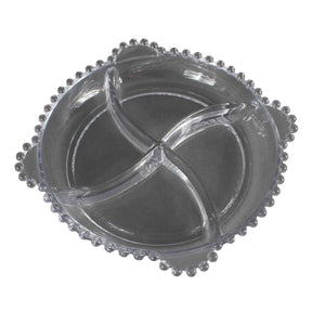 Imperial Candlewick Hobnail 10" Snack Relish Dish Tray