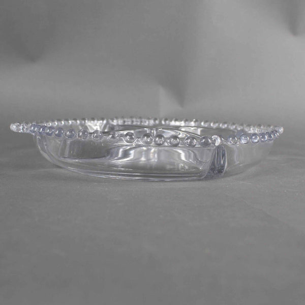 Imperial Candlewick Hobnail 10" Snack Relish Dish Tray