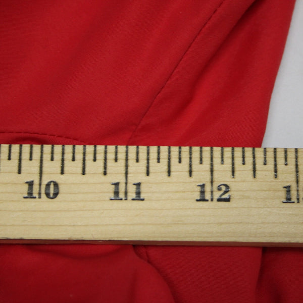 Fera Sz 8 Red Belted Pockets Inner Pockets Insulated Ski Nylon Suit