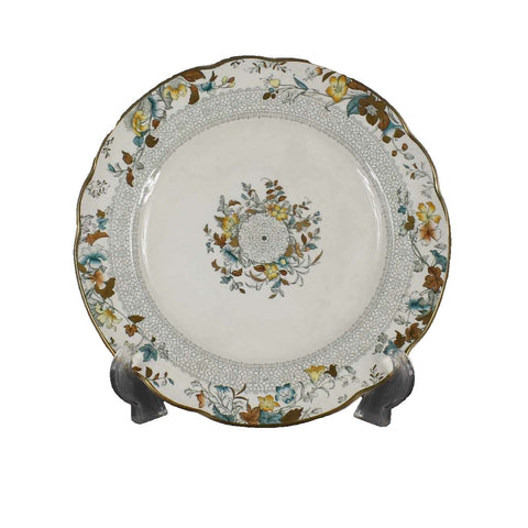 WedgWood Lace 10 X 1 Cream Multicolor Ra No 161762 Dinner Plate 854 #9I